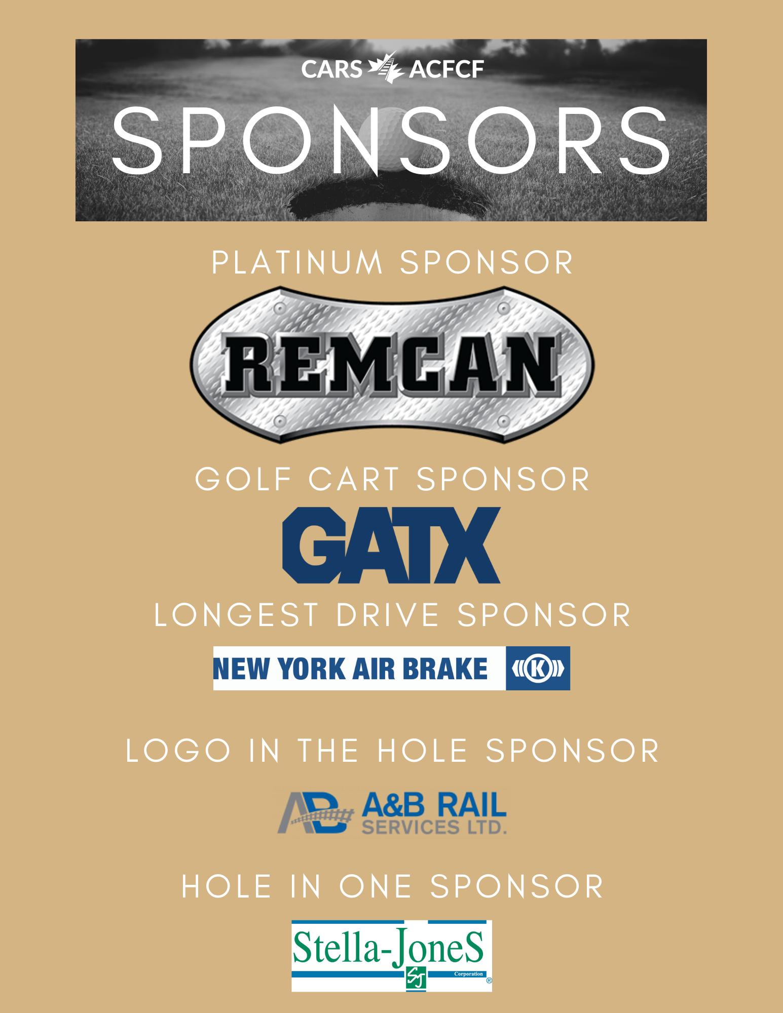 Golf 2021 Sponsors A