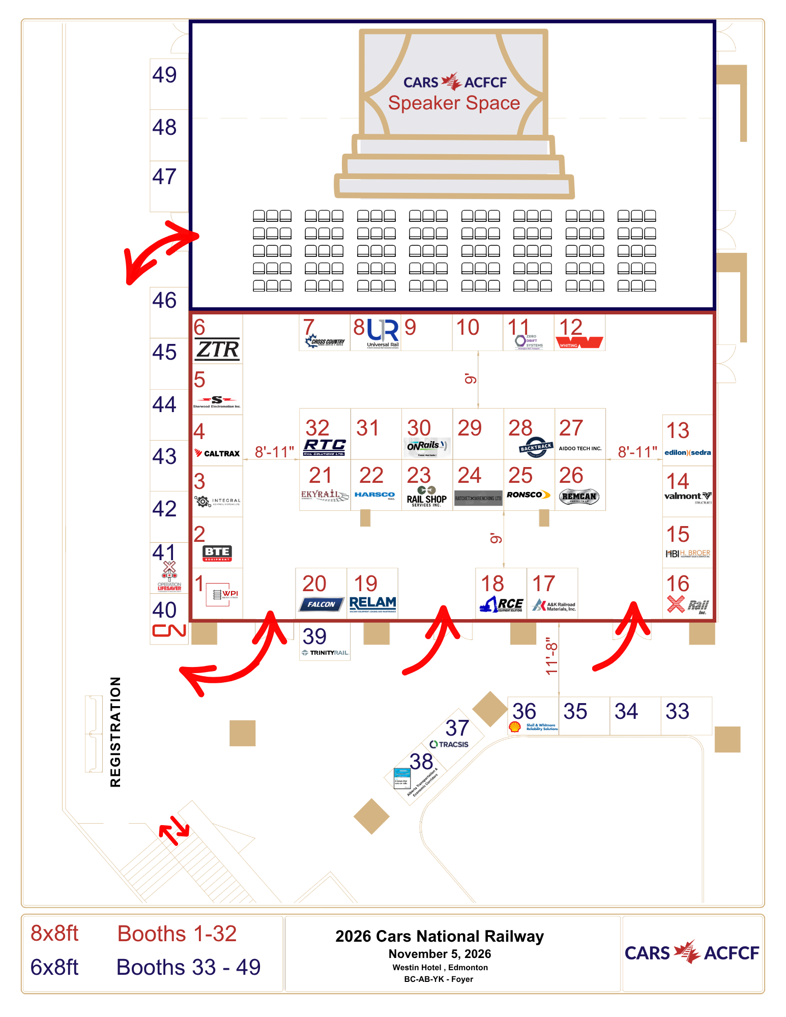 Exhibitor Booths - Sept 23rd